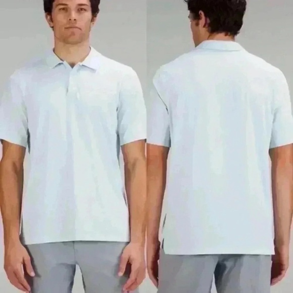 Lululemon Snap Front Performance  short sleeve polo
